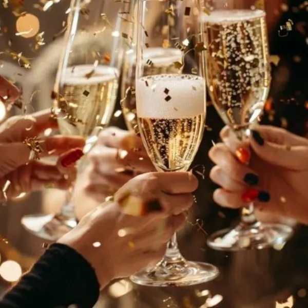 Champagne toast